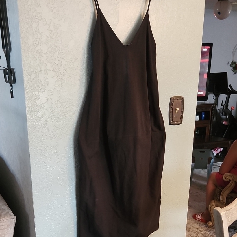 Zara Black Midi Dress